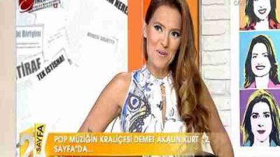İkinci Sayfa | Demet Akalın | 19 Eylül 2014