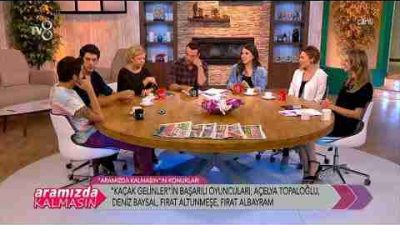 Kaçak Gelinler Oyuncuları | Aramızda Kalmasın | 08 Ekim 2014