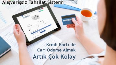 Kredi Kartı ile cari ödeme almak artık çok kolay.