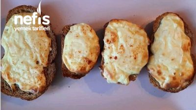 4 Peynirli Ekmek Tarifi (Kahvaltılık)