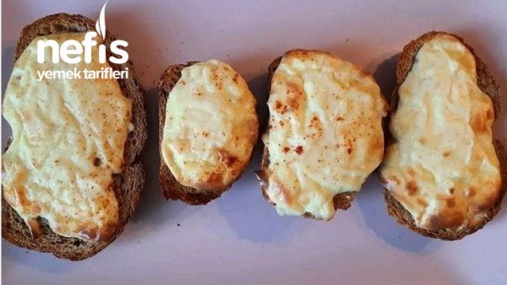 4 Peynirli Ekmek Tarifi (Kahvaltılık)