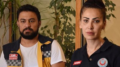 Acil Tıp Teknisyeni kaza yerinde darp edildi