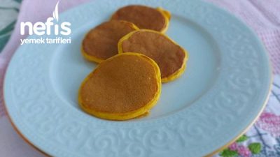 Balkabaklı Bebek Pankek