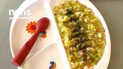 Bebeklere Özel Kıymalı Kabak Yemeği