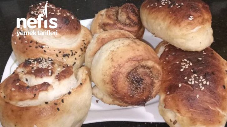 Bir Hamurla Üç Farklı Poğaça