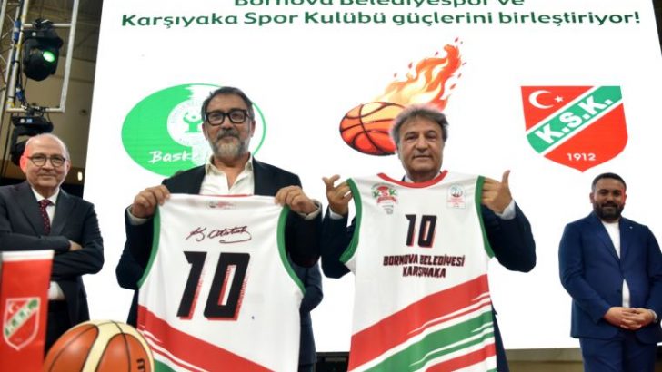 Bornova Belediyesi ile Karşıyaka’nın basketbol işbirliği