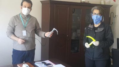 Bornova BİLSEM’de üretilen “video laringoskop” sağlık çalışanlarına teslim edildi