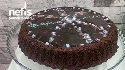 Çikolatalı Kek (Tart Kalıbında)