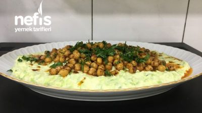 Çıtır Nohutlu Kabak Salatası