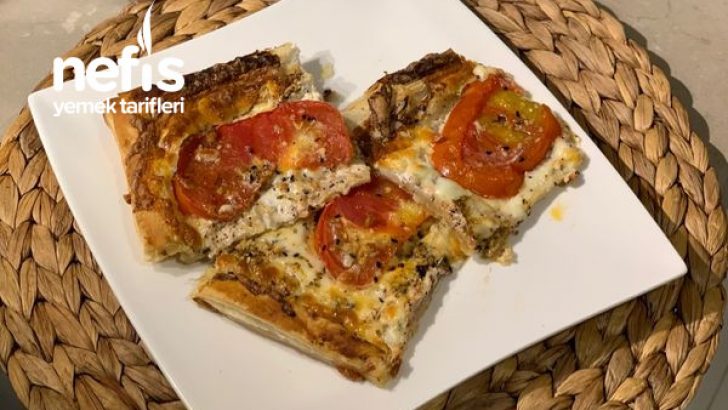 Domatesli Milföylü Tart