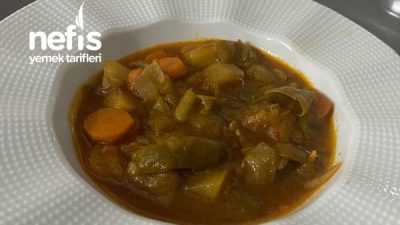 Enfes Patatesli Havuçlu Taze Fasulye