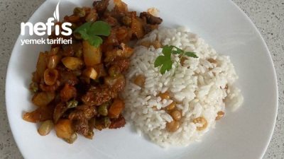 Enfes Tadıyla Fırında Sebzeli Et