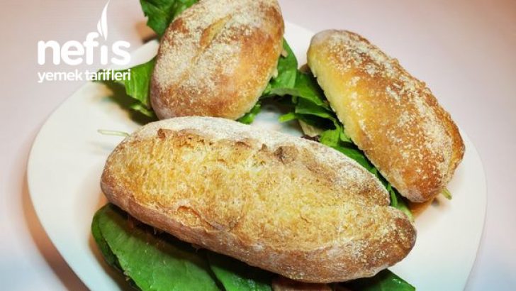 Ev Yapimi Normal Sandwich Ekmegi
