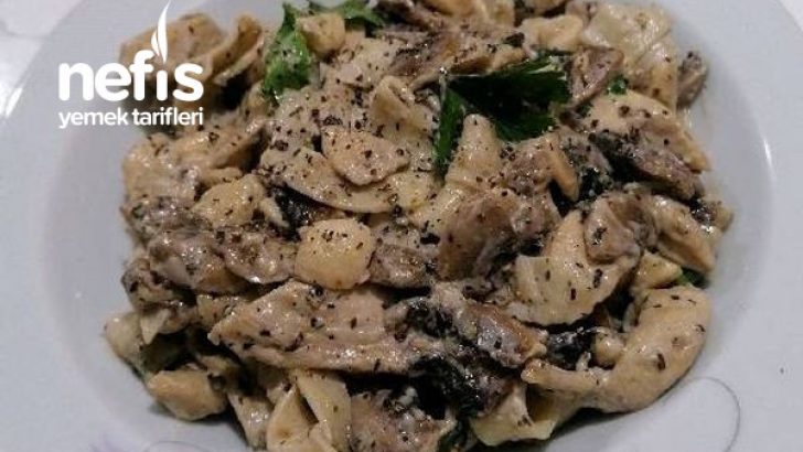Fettuccine Alfredo (El Yapımı Fettuccine ve Değişik Bir Yorum)