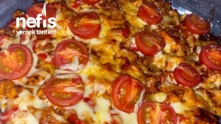 Fırında Patatesli Kremalı Tavuk