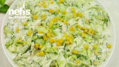 Göbek Marullu Tavuklu Salata
