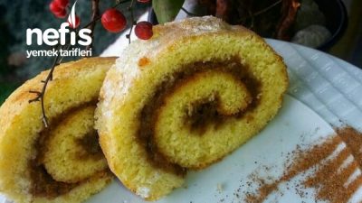 Hazırları Aratmayan Elmalı Rulo Kek Tarifi