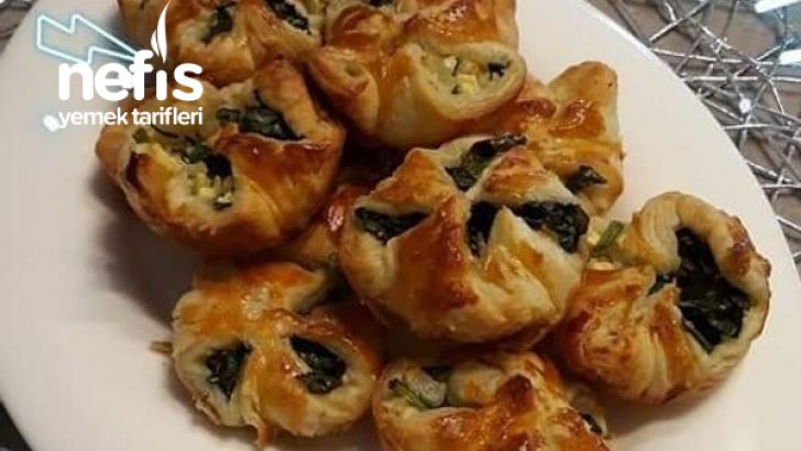 Ispanaklı Milföy Bohçası