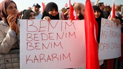 İzmir Valiliği’nden ‘aşı zıddı miting’ kararı
