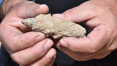 İzmir’de 8 bin 500 yıllık el aleti bulundu