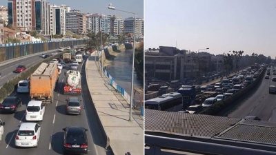 İzmir’de Erdoğan trafiği
