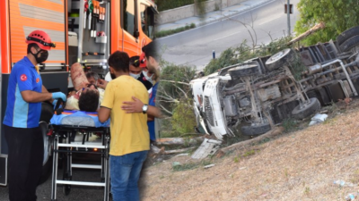 İzmir’de feci kaza: 2’si ağır 3 yaralı