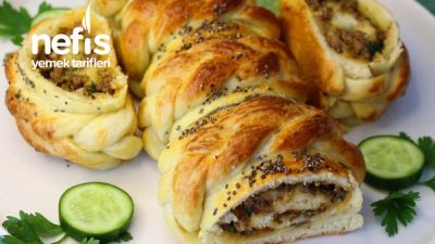 Kıymalı Rulo Poğaça (Böylesini Denemediniz)