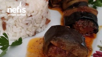Köfteli Patlıcan Sarma