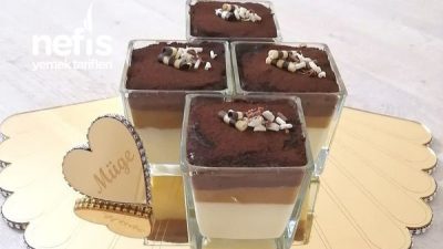 Krem Latte Macchiato (Kahve Severlerin Vazgeçemeyeceği Tatlı)
