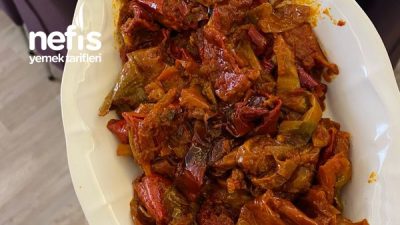 Kuru Biber Kavurması