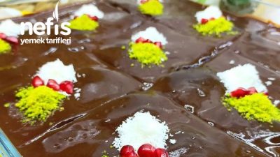 Lezzeti Şahane Borcamda Kremalı Kedidili Pasta
