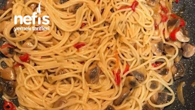 Mantarlı Spagetti