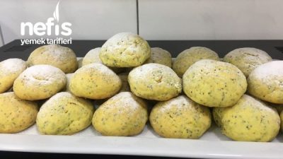 Mavi Haşhaşlı Limonlu Kurabiye