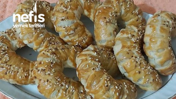 Milföy Hamuru ile Kıymalı Börek