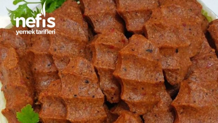 Muhteşem Etsiz Çiğ Köfte