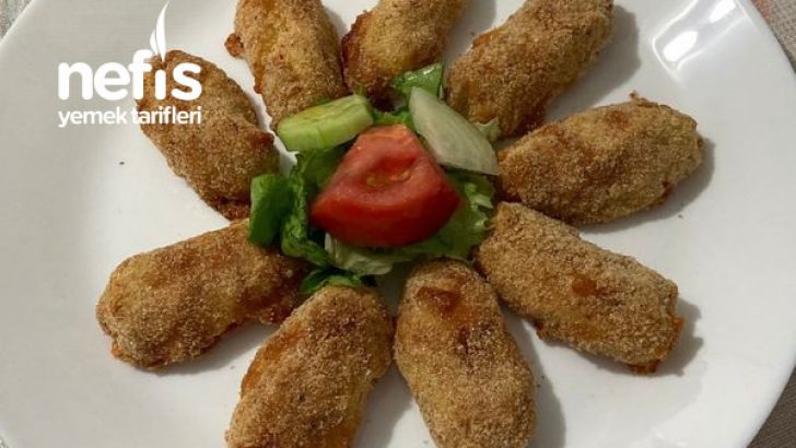 Patatesin Lezzetli Atıştırmalıklarından Fırında Patates Kroket (Potato Balls)