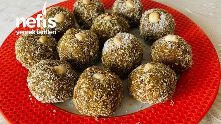 Pekmezli Bisküvili Havuç Topları