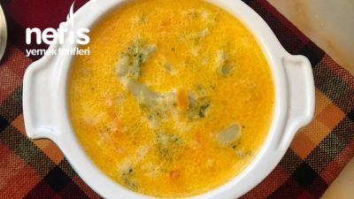 Peynirli Brokoli Çorbası