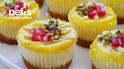 Porsiyonluk Limonlu Cheesecake