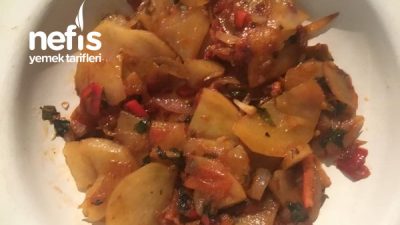 Pratik Hemencecik Yapabileceğiniz Patates Kavurma