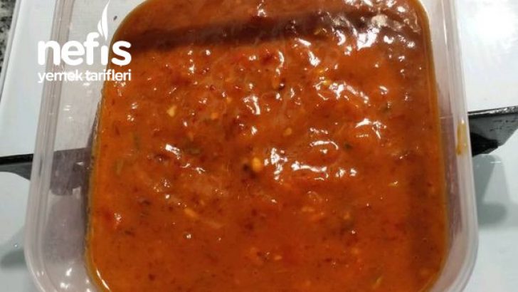 Pratik Pizza Hamuru Sosu (Bayılacaksınız Aromasına)