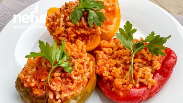 Rengarenk Etli Dolma
