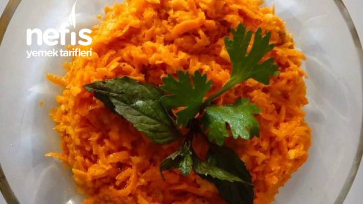 Sarımsaklı Havuç Salatası