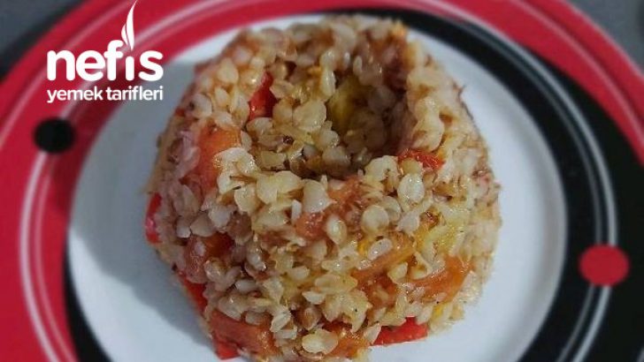 Sebzeli Greçka (Karabuğday) Pilavı