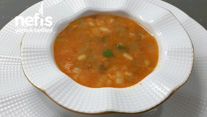 Sebzeli Pazı Çorbası