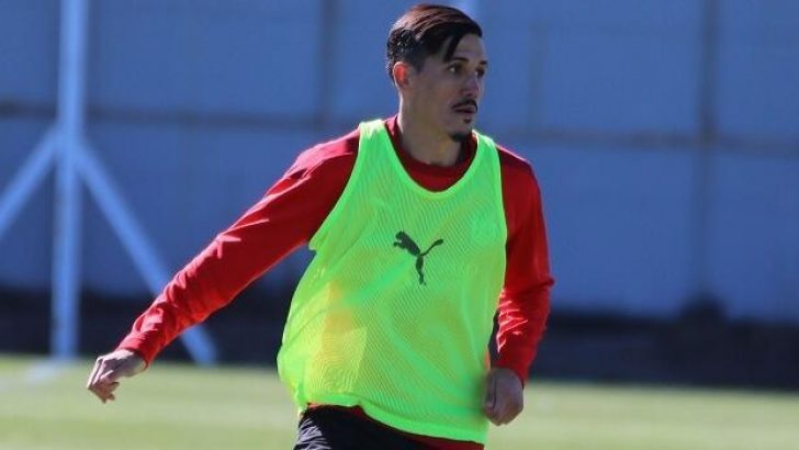 Sivasspor’da Fayçal Fajr ekiple çalıştı