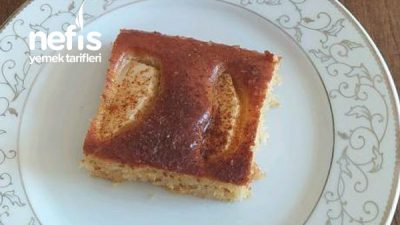 Soslu Elmalı Kek (Anında Biten Kek)