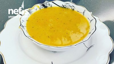 Süzme Mercimek Çorbası