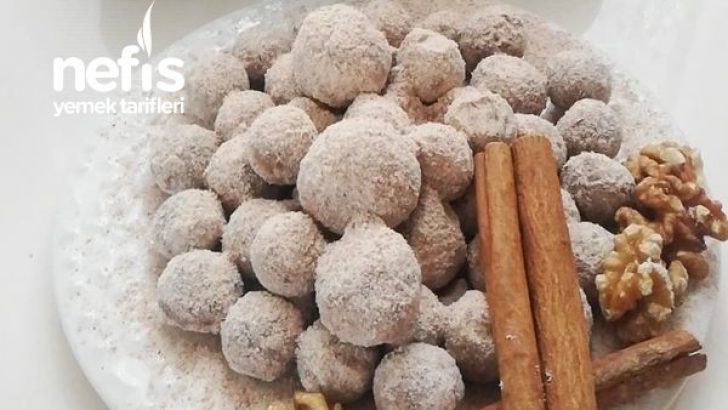 Tarçınlı Cevizli Yulaflı Kurabiye