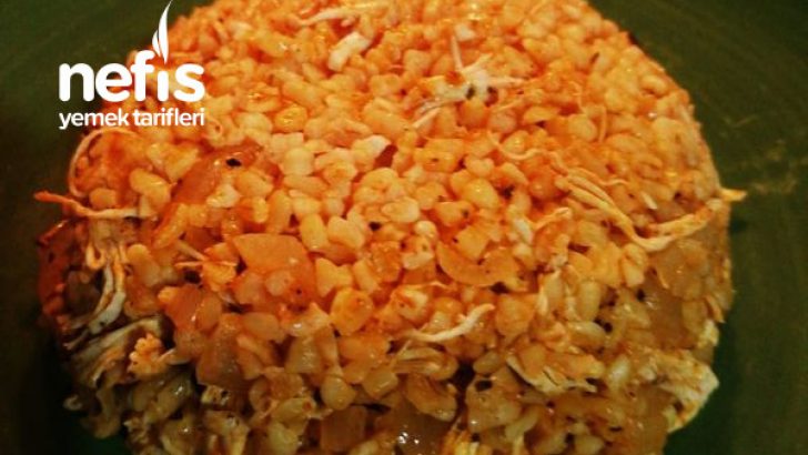 Tavuklu Bulgur Pilavı